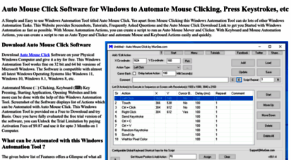automouseclick.com - auto mouse click software for windows