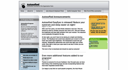 autosofted.com - autosofted: automation software &amp file organization tools