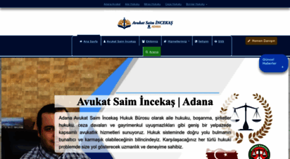av-saimincekas.com - avukat saim incekaş-adana avukatlık ve hukuk bürosu  aile hukuku, boşanma, ceza, bilişim, iş hukuku