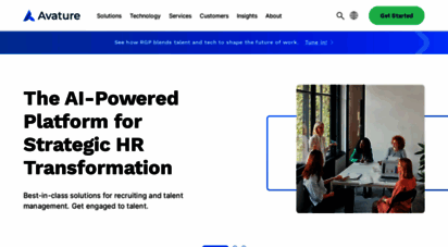 avature.net - avature recruiting solutions: crm software & applicant tracking system