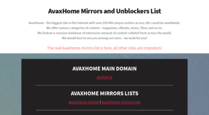 similar web sites like avaxhome.online