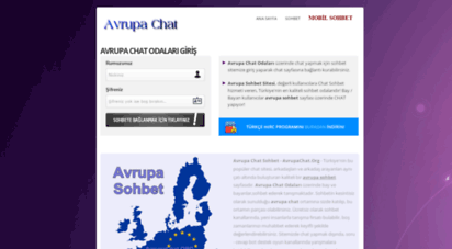 avrupachat.org - avrupa chat  avrupa sohbet, türkçe sohbet, sohbet chat odaları
