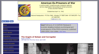 axpow.org - american ex-prisoners of war organization