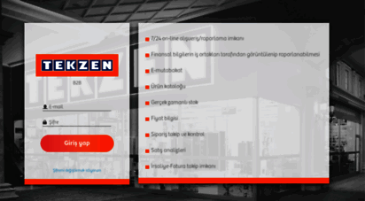 similar web sites like b2b.tekzen.com.tr