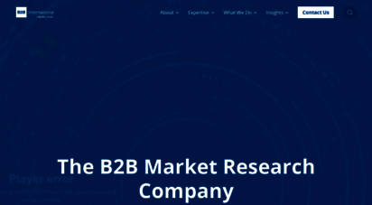 b2binternational.com - b2b market research company  b2b international