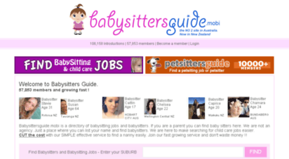 babysittersguide.mobi