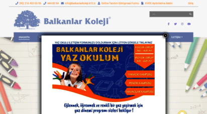 balkanlarkoleji.k12.tr - balkanlar koleji &8211 anaokulundan &uumlniversiteye