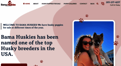 bamahuskies.com - husky puppies for sale « siberian husky puppies for sale husky puppies for sale