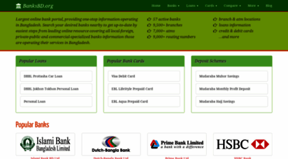 banksbd.org - bank branch atm loan card services in bangladesh