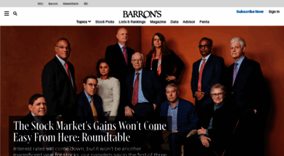 barrons.com - barron´s  financial and investment news