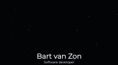 bartvanzon.com