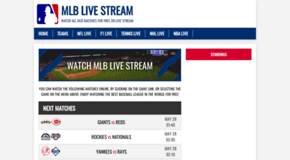 baseball-stream.com - watch mlb regular season 2020 live streaming