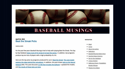 baseballmusings.com - baseballmusings.com