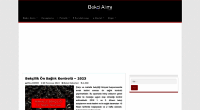 bekcialimi.com - bekçi alımı