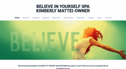 believeinyourselfspa.com