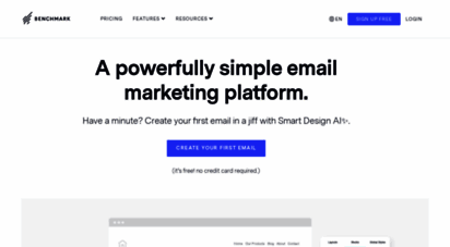 benchmarkemail.com - email marketing services - benchmarkemail