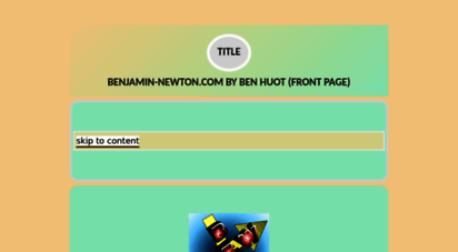 benjamin-newton.com