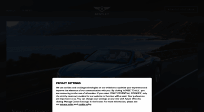 bentleymotors.com - official bentley motors website  powerful, handcrafted luxury cars