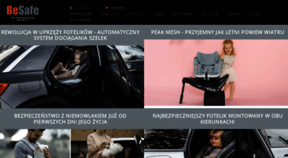 besafe.com.pl - besafe - foteliki rwf, bezpieczne foteliki tyłem i przodem do kierunku jazdy z isofix
