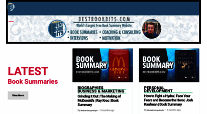 bestbookbits.com - home  bestbookbits  daily book summaries  written  video  audio