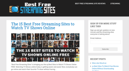 bestfreestreamingsites.com - watch free tv shows online without downloading anything
