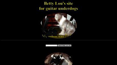 bettyloumusic.com - betty lou´s guitar site