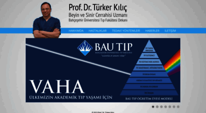 beyincerrahisi.net - prof.dr. türker kılıç  beyin ve sinir cerrahisi uzmanı - www.beyincerrahisi.net