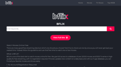 similar web sites like bflix.to