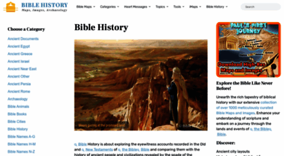 bible-history.com - bible history online maps, images, articles, and resources for biblical history