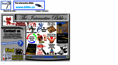 bible.ca - interactive bible home page www.bible.ca