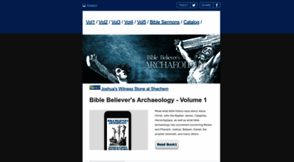 biblehistory.net - bible history - bible believer´s archaeology book