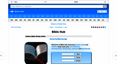 biblehub.com - bible hub: search, read, study the bible in many languages