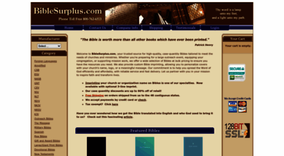 biblesurplus.com