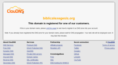 biblicalexegesis.org