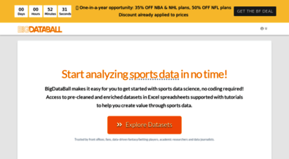 bigdataball.com - bigdataball: materials for no-code sports data science