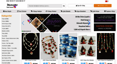 bijuteri.net - toptan bijuteri ve toptan takıda, online alışverişin en net adresi