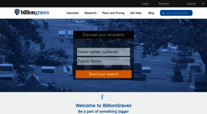 billiongraves.com - billiongraves