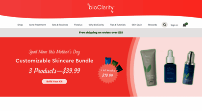 bioclarity.com - plant-based, vegan skincare for clear, glowing skin - bioclarity