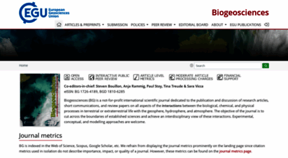 biogeosciences.net