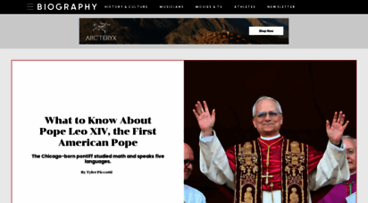 biography.com - biography: historical & celebrity profiles