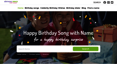 birthdaysongswithnames.com