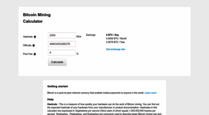 bitcoinminingcalculator.org