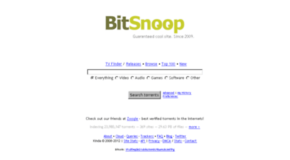 bitsnoop.com - bitsnoop - so long and thanks for all the fish!
