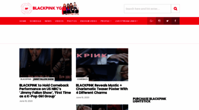 blackpinkyg.com - blackpink - yg korean girl group