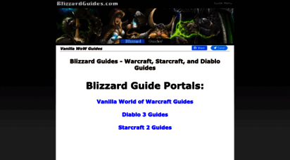 blizzardguides.com - world of warcraft leveling guides, free guides for all blizzard games!