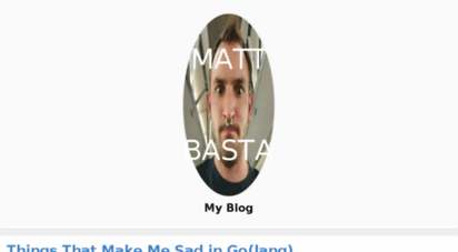 blog.mattbasta.com