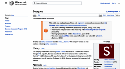 bloggingbeirut.com - seeqnce - wikipedia