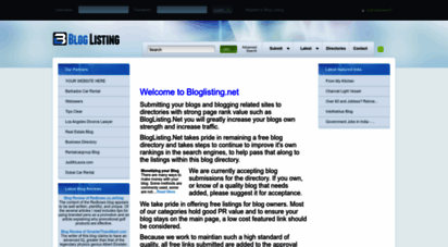 bloglisting.net - blog directory