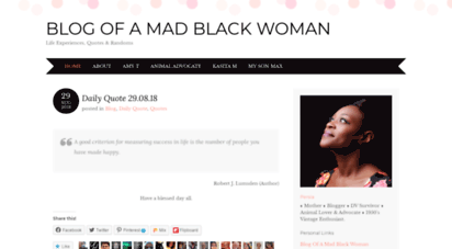 blogofamadblackwoman.com