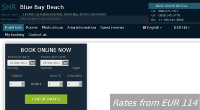 bluebaybeachresortorientbay.com